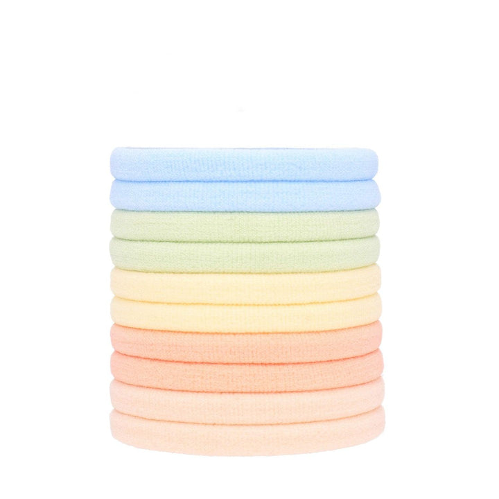 Elastika Za Lase Pastel Mix Barve 10 Kos - Fraktal
