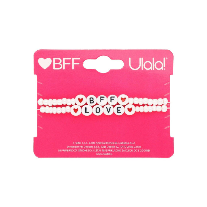 Otroška Zapestnica Love &amp; Bff Set 2 Kos - Fraktal