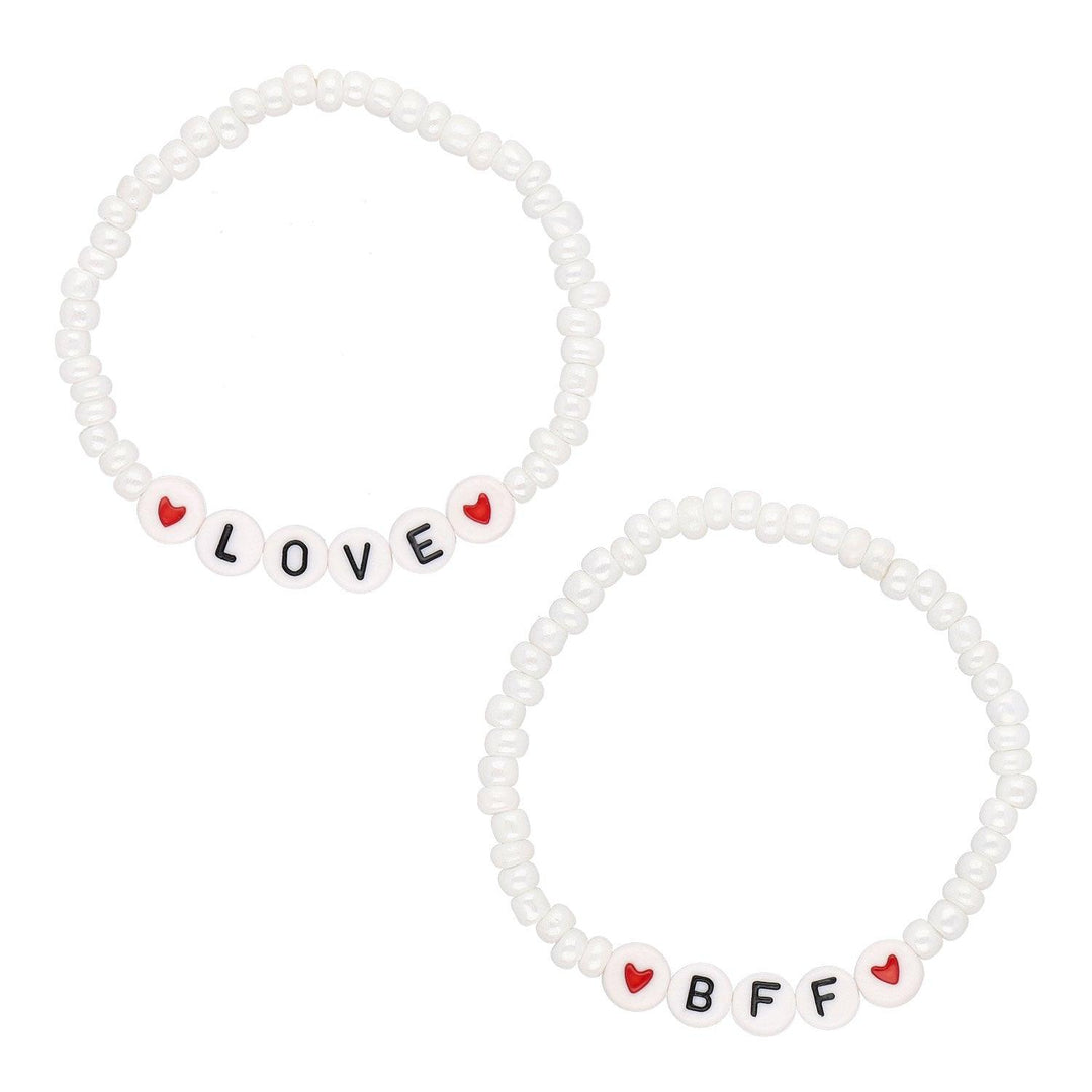 Otroška Zapestnica Love &amp; Bff Set 2 Kos - Fraktal