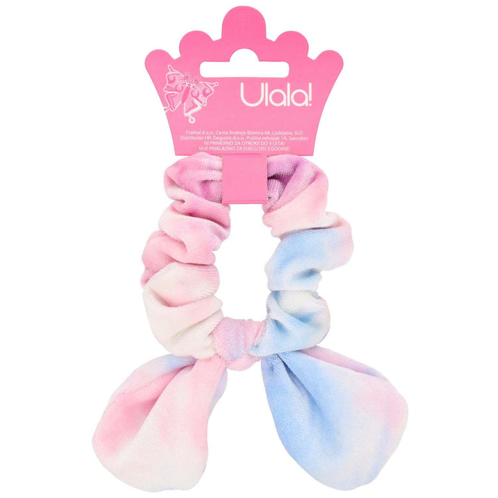 Scrunchie Elastika Za Lase Mavrična - Fraktal