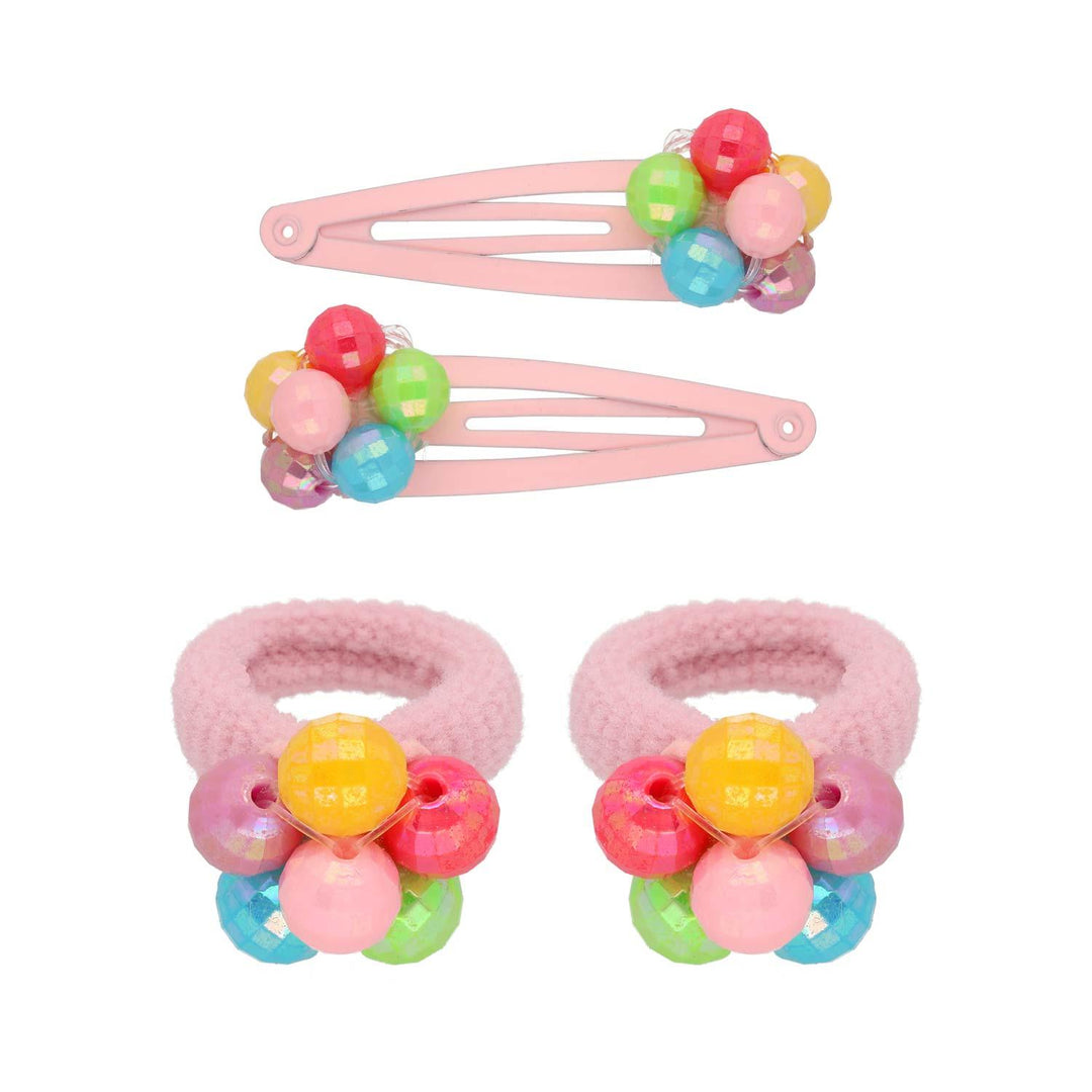 Set Sponka In Elastika Perle 4 Kos - Fraktal