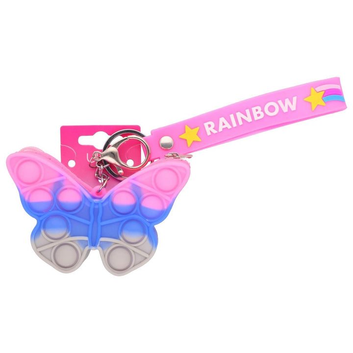 Obesek Za Ključe Metulj Pop It Fidget Antistres - Fraktal
