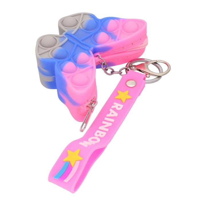 Obesek Za Ključe Metulj Pop It Fidget Antistres - Fraktal